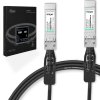 Cabo 10G SFP+ para SFP+ 2m, DAC Direct Attach Copper, Twinax LSZH AWG30 Miljet