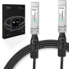 Cabo 10G SFP+ para SFP+ 3m, DAC Direct Attach Copper, Twinax LSZH AWG30 Miljet