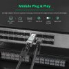 Cabo 10G SFP+ para SFP+ 1.5m, DAC Direct Attach Copper, Twinax LSZH AWG30 Miljet