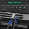 Cabo 25G SFP28 para SFP28 5m, DAC Direct Attach Copper, Twinax LSZH AWG26 Miljet
