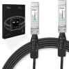 Cabo 10G SFP+ para SFP+ 5m, DAC Direct Attach Copper, Twinax LSZH AWG24 Miljet