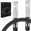 Cabo 40G QSFP+ para QSFP+ 3m, DAC Direct Attach Copper, Twinax Cabo PVC 30AWG Miljet