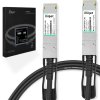 Cabo 40G QSFP+ para QSFP+ 1.5m, DAC Direct Attach Copper, Twinax Cabo PVC 30AWG
