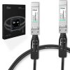Cabo 10G SFP+ para SFP+ 1m, DAC Direct Attach Copper, Twinax LSZH AWG30 Miljet