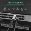 Cabo 10G SFP+ para SFP+ 1m, DAC Direct Attach Copper, Twinax LSZH AWG30 Miljet